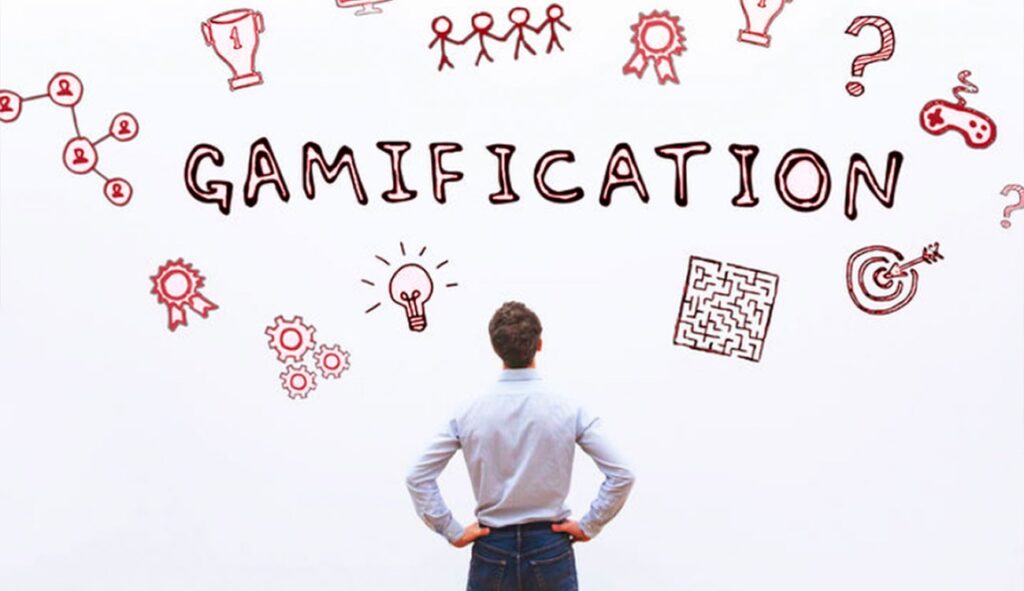Gamification è un termine che comincia a comparire intorno agli anni 2010. Ha come base l'utilizzo di tecniche di game design in contesti e processi che non sono di gaming con l'obiettivo di ingaggiare in modo diverso persone e professionisti coinvolti in processi lavorativi non direttamente collegati al mondo del gioco.