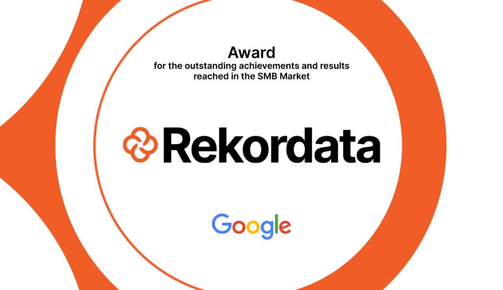 Premiata la competenza del team Rekordata nel settore cloud solutions con un premio speciale assegnato da Google a Milano.