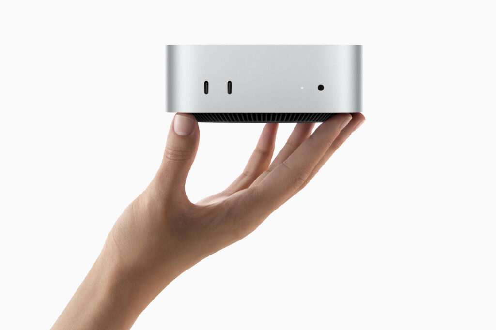 Il nuovo Mac Mini, più potente e sostenibile che mai, con la potenza dei chip M4 e M4 Pro, e a impatto ambientale neutro.