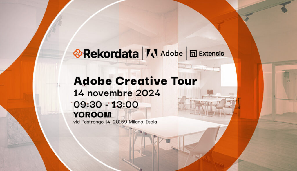 Rekordata è lieta di annunciare l'Adobe Creative Tour a Milano, un appuntamento imperdibile per chi lavora nel mondo della creatività.