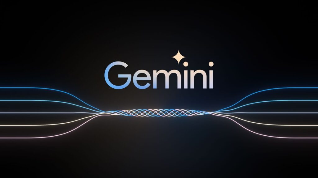 Logo di Gemini by Google.