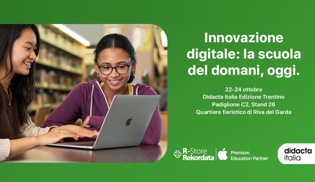 A Didacta Trentino, la fiera dedicata all’innovazione nel mondo dell’educazione, R-Store | Rekordata porta un messaggio chiaro: la tecnologia è davvero utile solo quando diventa strumento al servizio della didattica, delle persone e dell’inclusione.