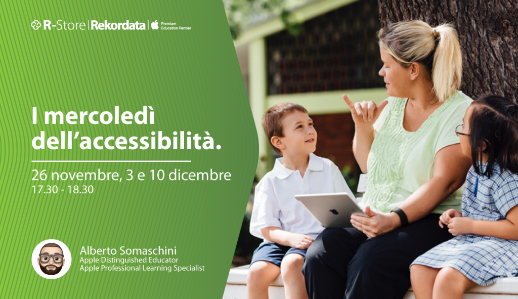 Con iPad è possibile rendere la didattica più creativa, multimediale e accessibile a tutti. Dalla creazione di mappe e schemi alla realizzazione di storytelling digitali, gli strumenti Apple permettono di organizzare e comunicare i contenuti in modo inclusivo, rispettando i principi dello European Accessibility Act.